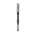 Precise V5 Roller Ball Pen, Stick, Extra-Fine 0.5 mm, Black Ink, Black/Clear Barrel, Dozen