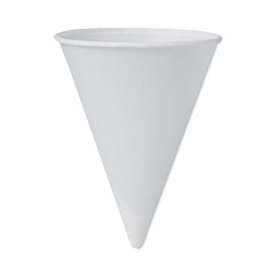 Cone Water Cups, 4 oz, White, 200/Pack