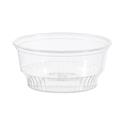 SoloServe Dome Cup Lids, Fits 5 oz to 8 oz Containers, Plastic, Clear, 50/Pack, 20 Packs/Carton