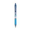 B2P Bottle-2-Pen Recycled Ballpoint Pen, Retractable, Medium 1 mm, Blue Ink, Translucent Blue Barrel, Dozen