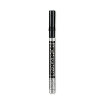 Creative Art and Crafts Marker, Medium Brush Tip, Silver