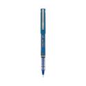 Precise V7 Roller Ball Pen, Stick, Fine 0.7 mm, Blue Ink, Blue/Clear Barrel, Dozen