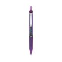 Precise V7RT Roller Ball Pen, Retractable, Fine 0.7 mm, Purple Ink, Purple Barrel