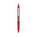 Precise V5RT Roller Ball Pen, Retractable, Extra-Fine 0.5 mm, Red Ink, Red Barrel