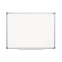 Earth Gold Ultra Magnetic Dry Erase Boards, 24" x 36", White Surface, Satin Aluminum Frame