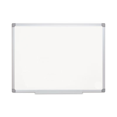 Earth Gold Ultra Magnetic Dry Erase Boards, 36" x 48", White Surface, Satin Aluminum Frame