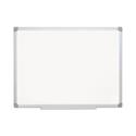 Earth Gold Ultra Magnetic Dry Erase Boards, 36" x 48", White Surface, Satin Aluminum Frame