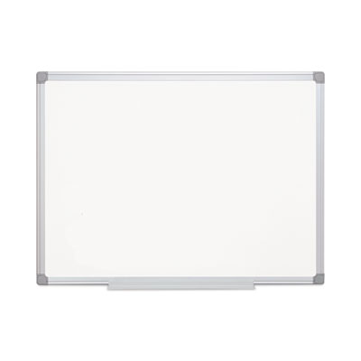 Earth Gold Ultra Magnetic Dry Erase Boards, 48" x 72", White Surface, Satin Aluminum Frame