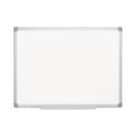 Earth Gold Ultra Magnetic Dry Erase Boards, 48" x 72", White Surface, Satin Aluminum Frame