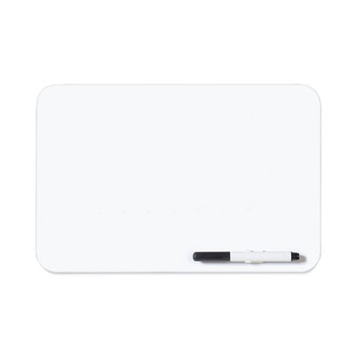 Dry Erase Lap Board, 11.88" x 8.25", White Surface