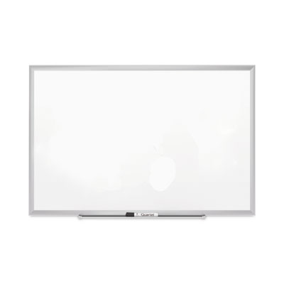 Classic Series Porcelain Magnetic Dry Erase Board, 60" x 36", White Surface, Satin Aluminum Frame