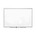 Classic Series Porcelain Magnetic Dry Erase Board, 72" x 48", White Surface, Black Aluminum Frame