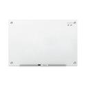 Infinity Magnetic Glass Marker Board, 24" x 18", White Surface