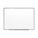 Fusion Nano-Clean Magnetic Whiteboard, 48" x 36", White Surface, Satin Aluminum Frame