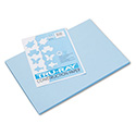 Tru-Ray Construction Paper, 76 lb Text Weight, 12 x 18, Sky Blue, 50/Pack