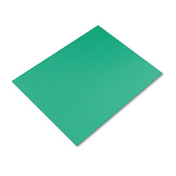 Four-Ply Railroad Board, 22 x 28, Holiday Green, 25/Carton