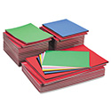 Tru-Ray Construction Paper, 76 lb Text Weight, Assorted, Assorted, 100 Sheets/Pack, 20 Packs/Carton