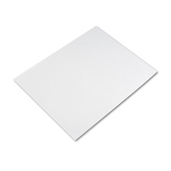 Four-Ply Railroad Board, 22 x 28, White, 25/Carton