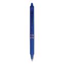FriXion Clicker Erasable Gel Pen, Retractable, Bold 1 mm, Blue Ink, Blue Barrel, Dozen
