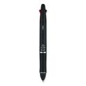 Dr. Grip 4 + 1 Multi-Color Ballpoint Pen/Pencil, Retractable, 0.7 mm Pen/0.5mm Pencil, Black/Blue/Green/Red Ink, Black Barrel