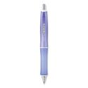 Dr. Grip Frosted Advanced Ink Ballpoint Pen, Retractable, Medium 1 mm, Black Ink, Purple Barrel