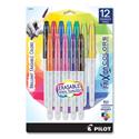 FriXion Colors Erasable Porous Point Pen, Stick, Bold 2.5 mm, 12 Assorted Ink and Barrel Colors, 12/Pack