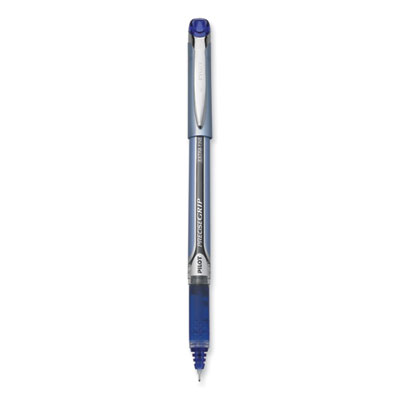 Precise Grip Roller Ball Pen, Stick, Extra-Fine 0.5 mm, Blue Ink, Blue Barrel