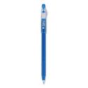 FriXion ColorSticks Erasable Gel Pen, Clipless Stick, Fine 0.7 mm, Blue Ink, Blue Barrel, Dozen