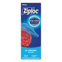 Zipper Freezer Bags, 1 gal, 9.6" x 12.1", Clear, 28 Bags/Box, 9 Boxes/Carton