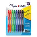 Profile Mechanical Pencils, 0.7 mm, HB (#2), Black Lead, Assorted Barrel Colors, 8/Pack