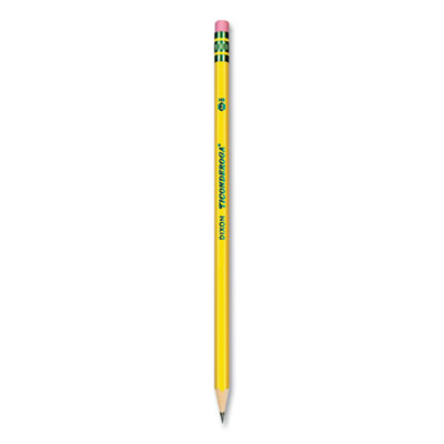 Pre-Sharpened Pencil, HB (#2), Black Lead, Yellow Barrel, Dozen