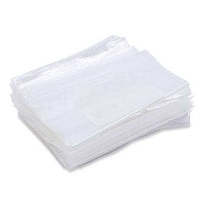 Reclosable Food Storage Bags, Quart, 7" x 8", Clear, 500/Box