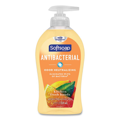 Antibacterial Hand Soap, Citrus Scent, 11.25 oz, 6/Carton