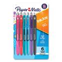 InkJoy Gel Pen, Retractable, Medium 0.7 mm, Assorted Ink and Barrel Colors, 6/Pack