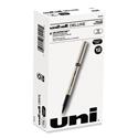 Deluxe Rollerball Pen, Stick, Fine 0.7 mm, Black Ink, Champagne/Black Barrel, Dozen
