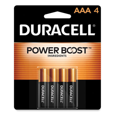 Power Boost CopperTop Alkaline AAA Batteries, 4/Pack