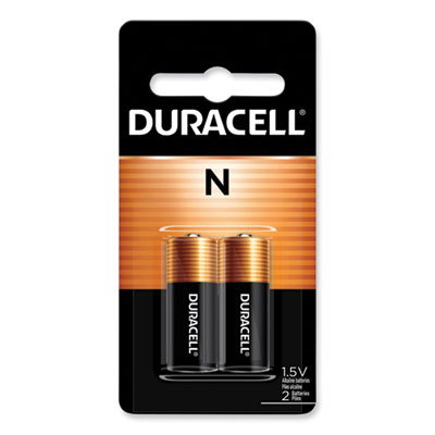 Specialty Alkaline Battery, N, 1.5 V, 2/Pack