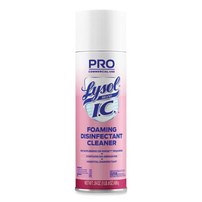 Foaming Disinfectant Cleaner, 24 oz Aerosol Spray, 12/Carton