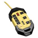 Power It! Safety Power Strip with Safety Covers, 8 Outlets, 15 ft Cord, Yellow/Black
