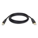USB 2.0 A/B Cable (M/M), 15 ft, Black