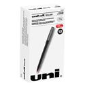 Rollerball Pen, Stick, Extra-Fine 0.5 mm, Red Ink, Black/Red Barrel, Dozen