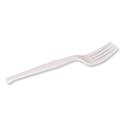 Plastic Cutlery, Heavy Mediumweight Fork, 100/Box