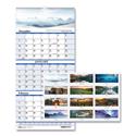 Earthscapes Recycled 3-Month Vertical Wall Calendar, Scenic Landscape Photography, 12.25 x 26, 14-Month: Dec 2024 to Jan 2026