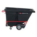 BRUTE Rotomolded Tilt Truck, 0.5 cu yd, 850 lb Capacity, Plastic, Black