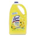 Clean and Fresh Multi-Surface Disinfectant Cleaner, Sparkling Lemon and Sunflower Essence, 144 oz Bottle, 4/Carton