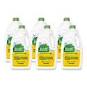 Natural Automatic Dishwasher Gel, Lemon, 42 oz Bottle, 6/Carton