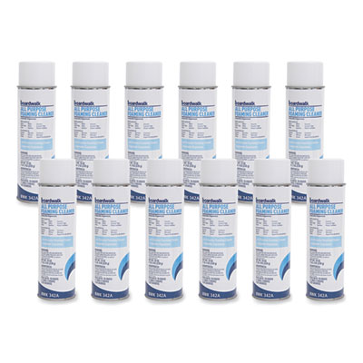 All-Purpose Foaming Cleaner with Ammonia, 19 oz Aerosol Spray, 12/Carton