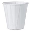 Paper Portion Cups, 3.5 oz, White, 100/Bag, 50 Bags/Carton