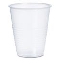 High-Impact Polystyrene Squat Cold Cups, 12 oz, Translucent, 50/Sleeve, 20 Sleeves/Carton