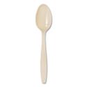 Guildware Cutlery Sweetheart Polystyrene Tableware, Teaspoons, Champagne, 1000/Carton